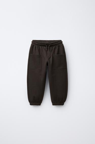 МЯГКИЕ БРЮКИ-ДЖОГГЕРЫ — АНТРАЦИТОВО-СЕРЫЙ от Zara