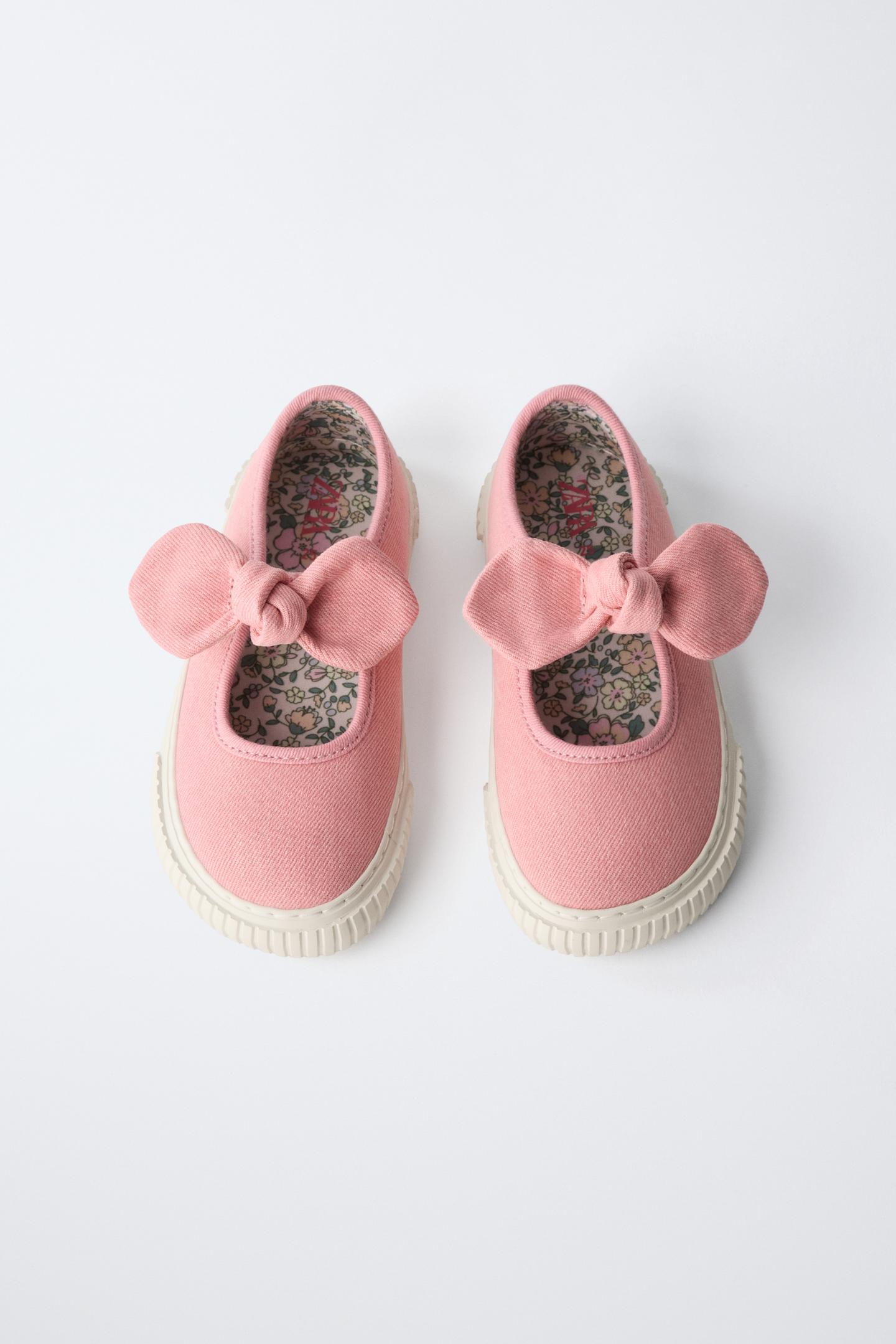 Детские кроссовки Zara Barefoot, цвет: Розовый — фото 9