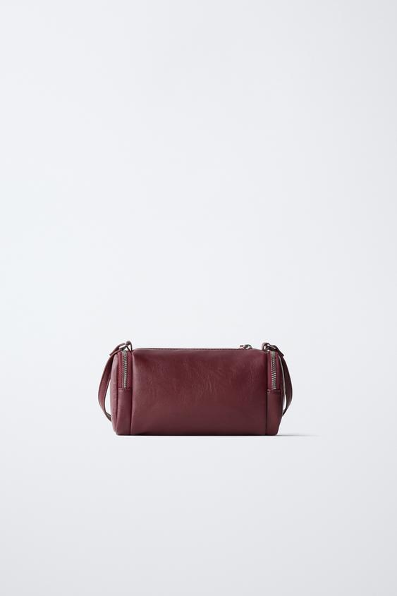 SAC SHOULDER À POCHES - Grenat de Zara - Image 4