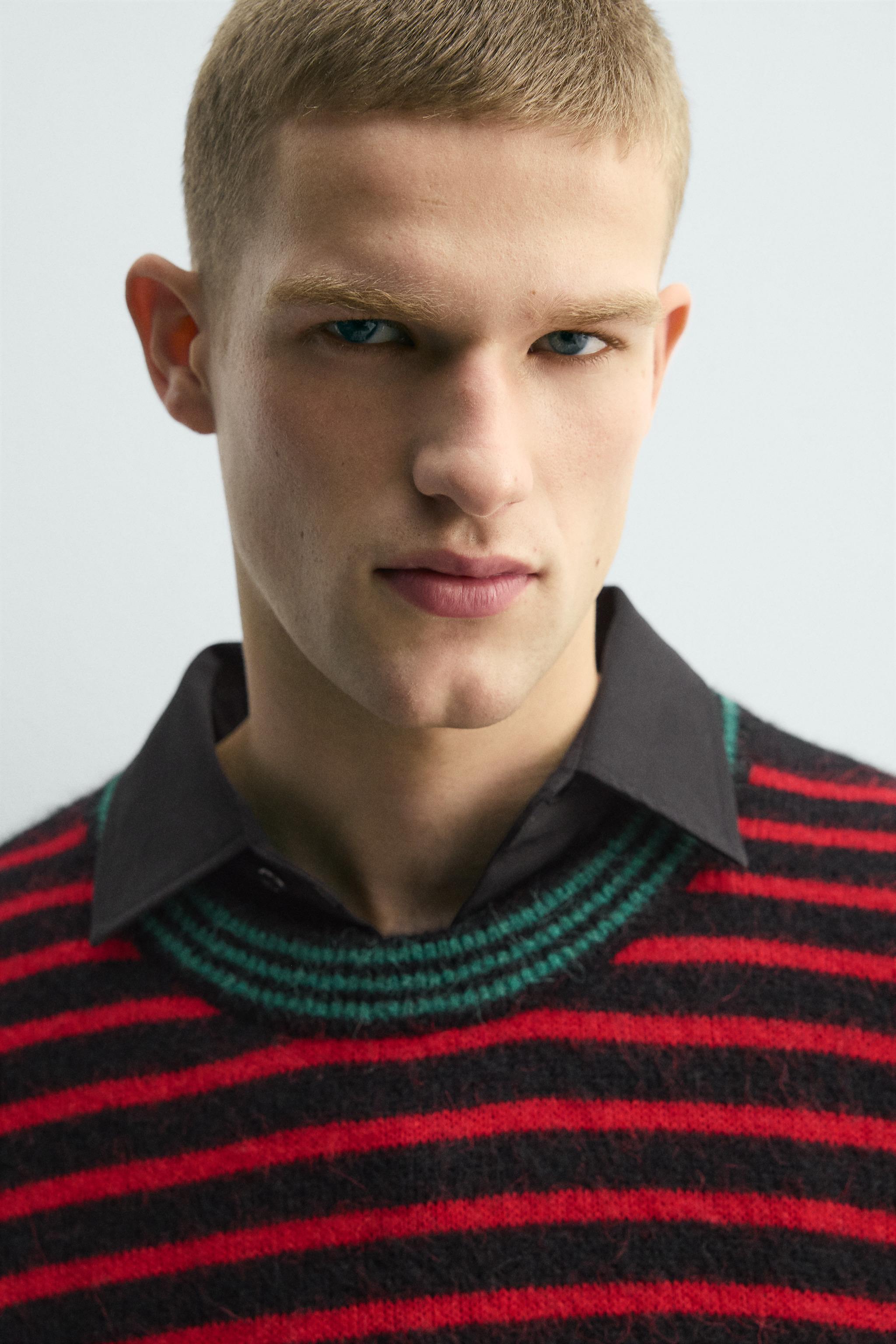 STRIPED JACQUARD JUMPER