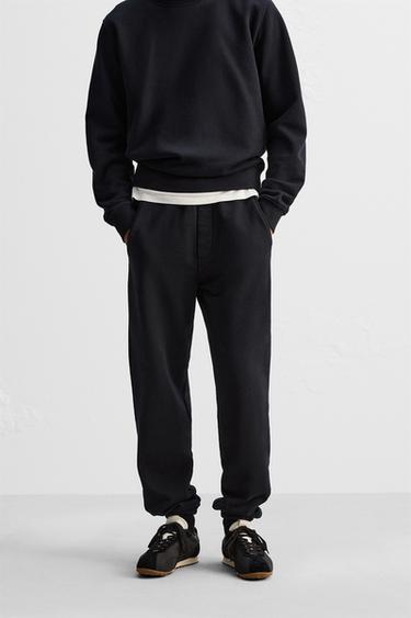 PANTALÓN JOGGER - Marino oscuro de Zara