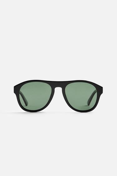 OVAL SUNGLASSES - Black by Zara