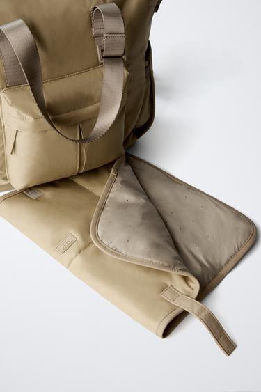 MATERNITY BACKPACK - Camel Brown by Zara - Image 3