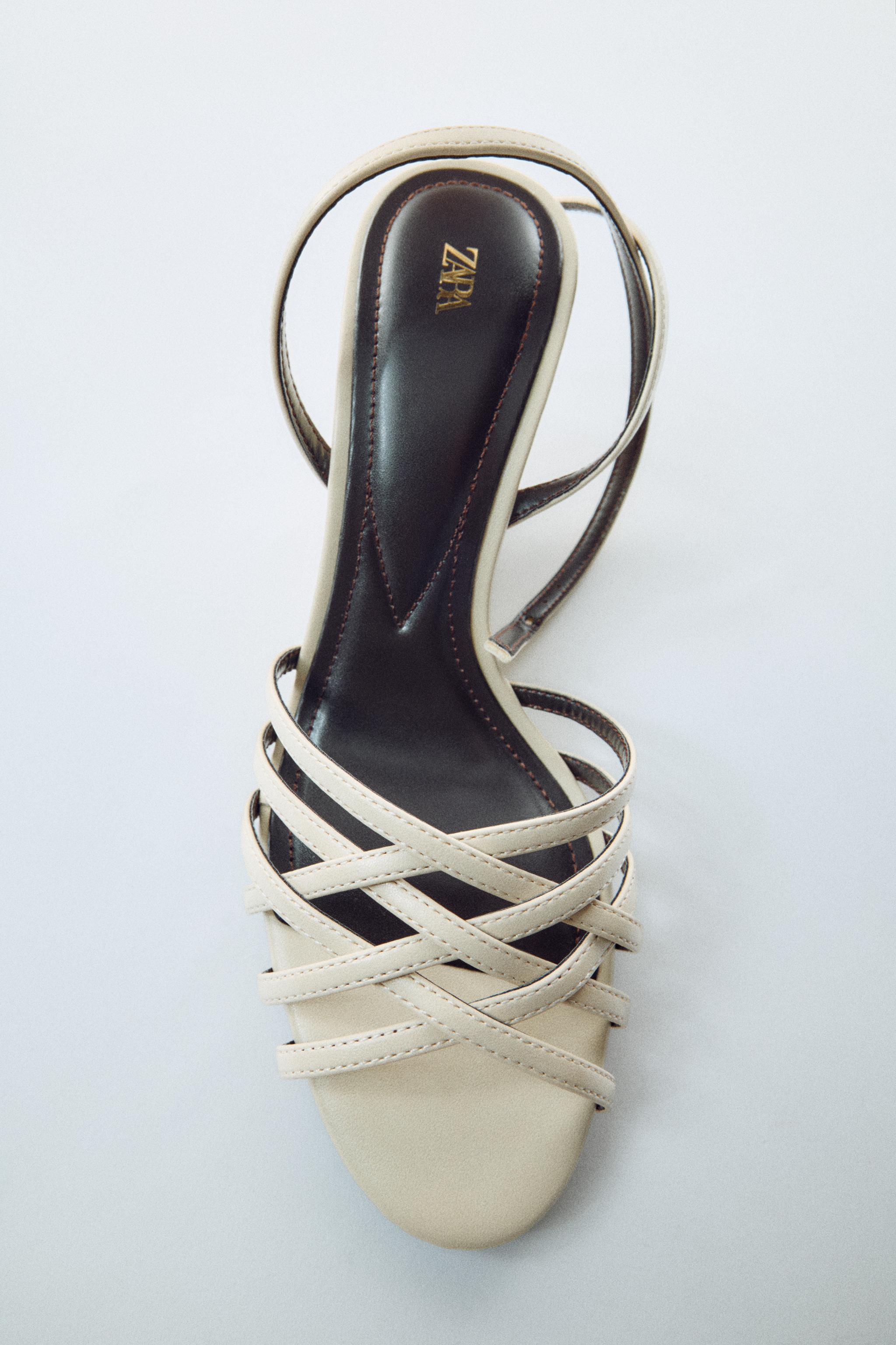 STRAPPY WEDGE SANDALS