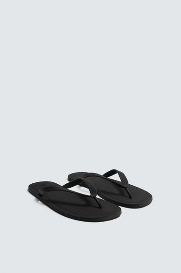 САНДАЛИИ С РЕМЕШКАМИ — Черный от Zara