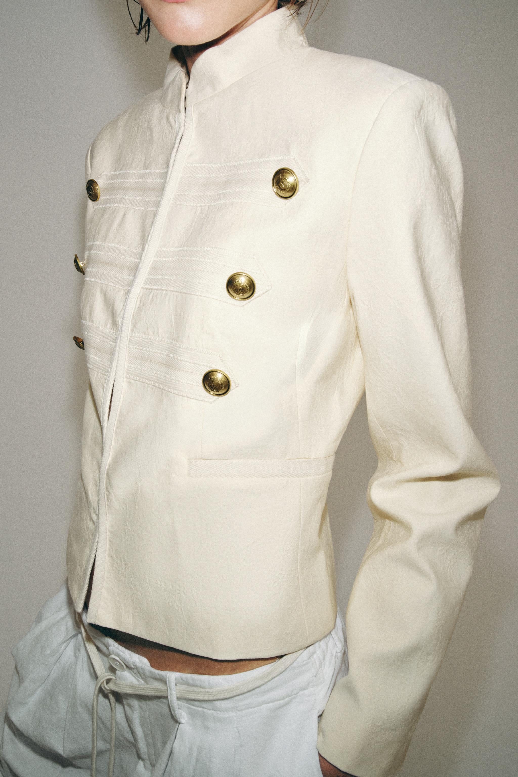ZW COLLECTION FITTED BUTTON JACKET