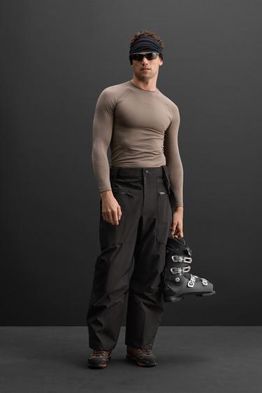 PANTALONI DA SCI WATERPROOF RECCO® - Nero di Zara - Immagine 0