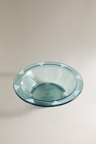 CHILDREN’S BOWL WITH CLOUD BORDER - Blue by Zara - Image 1