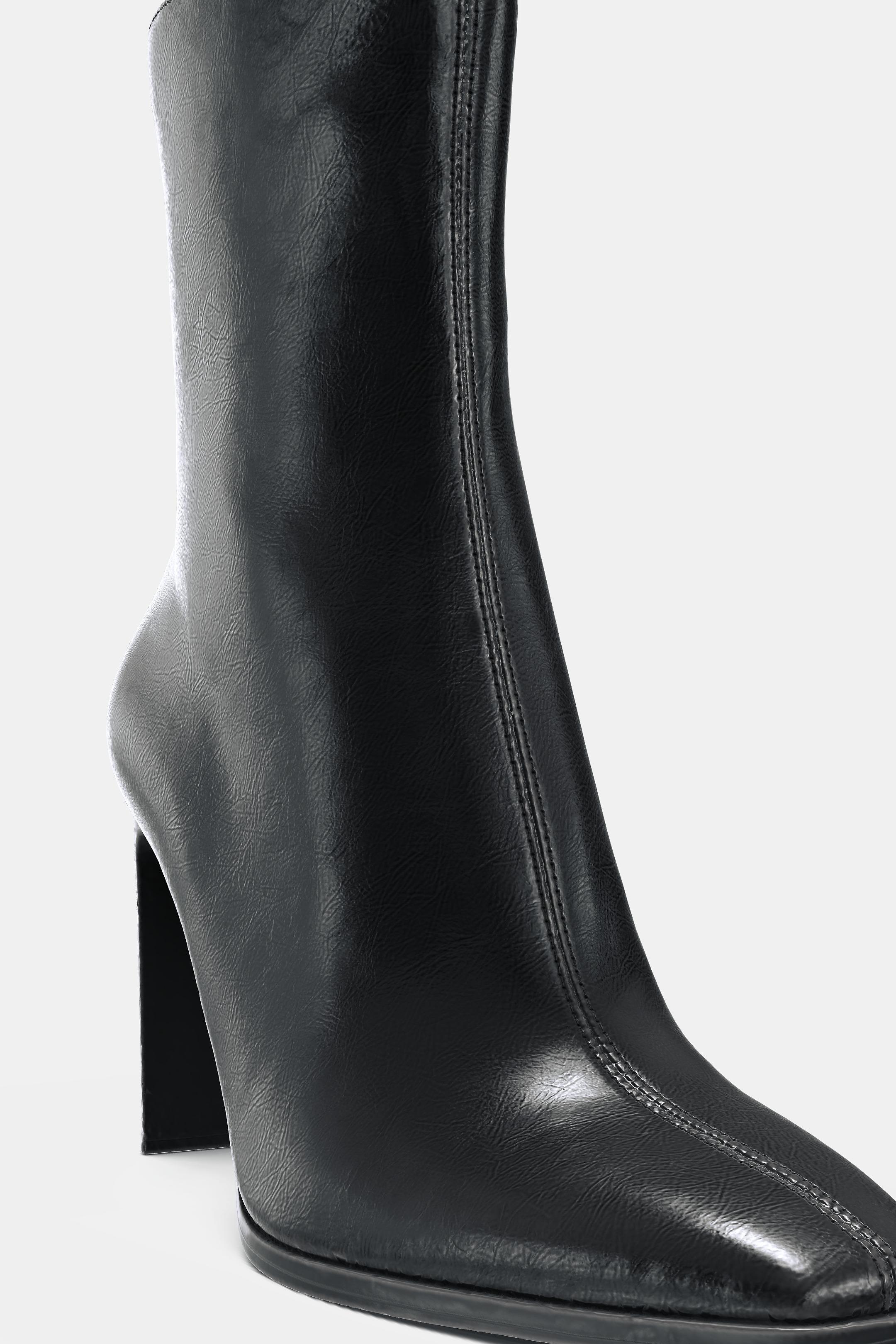 HEELED ANKLE BOOTS - Black | ZARA United States