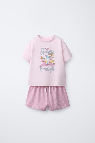2-6 JAHRE/ SCHLAFANZUG MIT ZIRKUS-TÄNZERIN-PRINT - Rosa von Zara - Bild 0