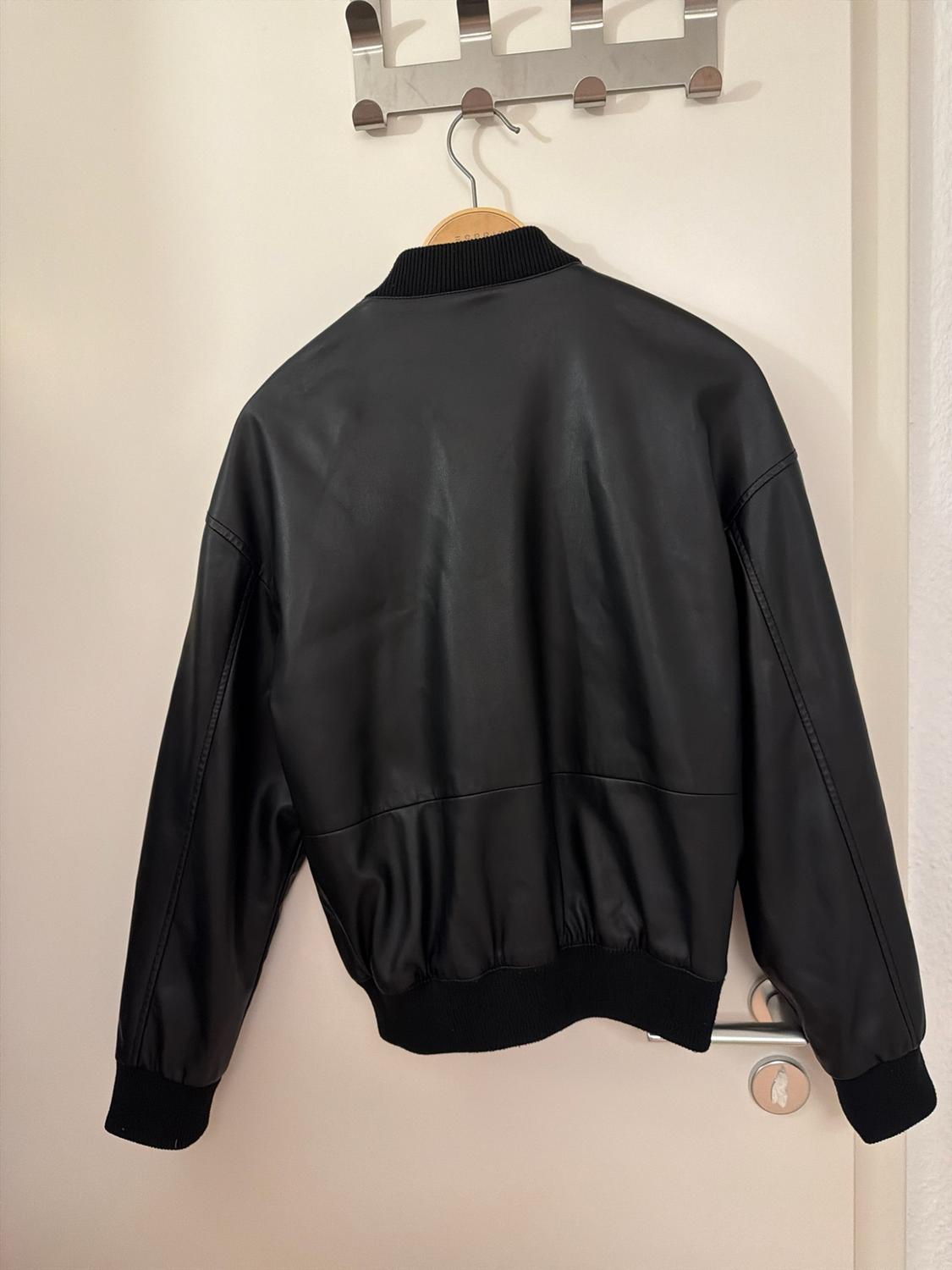 FAUX LEATHER PERFORATED JACKET - Image 3