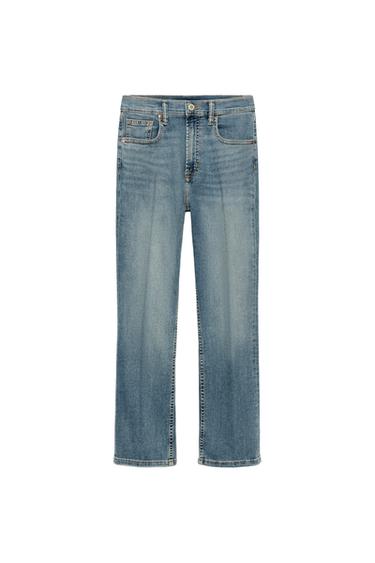 JEANS ZW COLLECTION BOOTCUT TIRO MEDIO - Azul de Zara