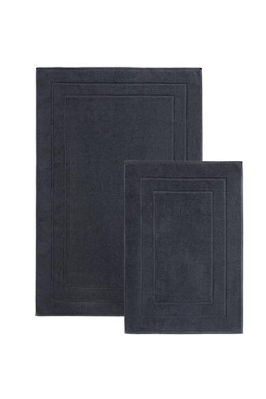 Zara COTTON BATH MAT - Black