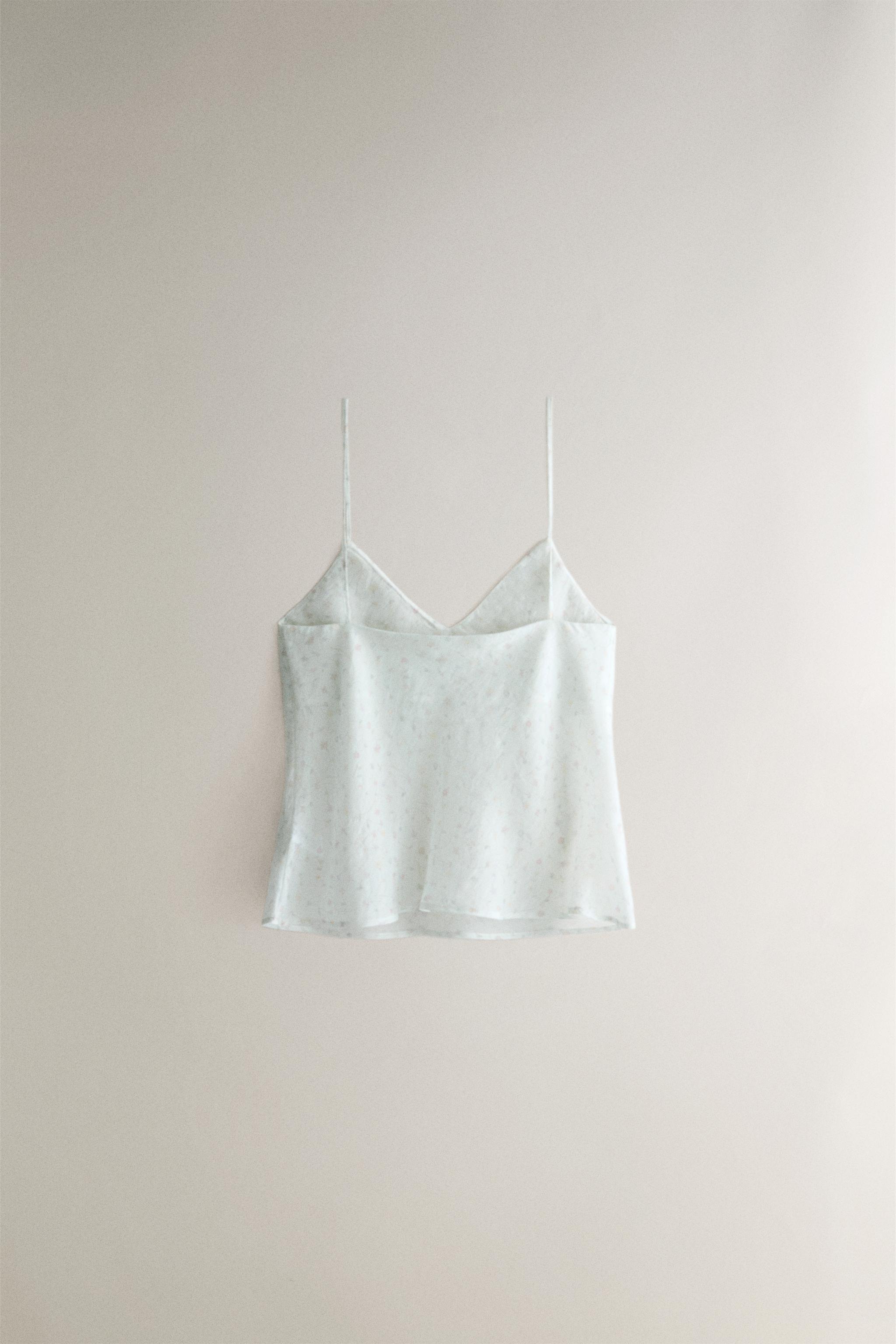 FLORAL STRAPPY TOP