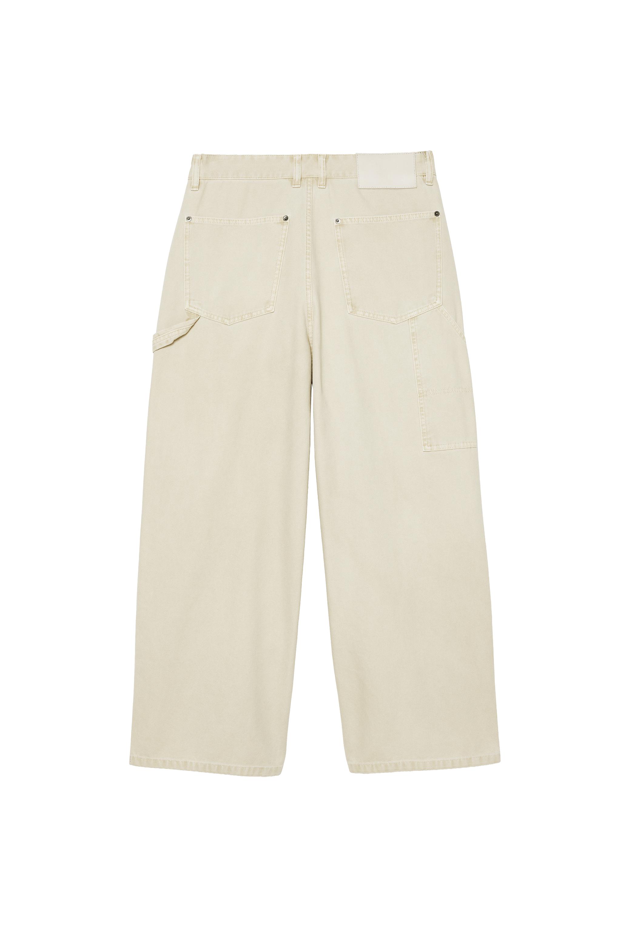Мужские брюки Zara RELAXED FIT CARPENTER POCKET PANTS — фото 4