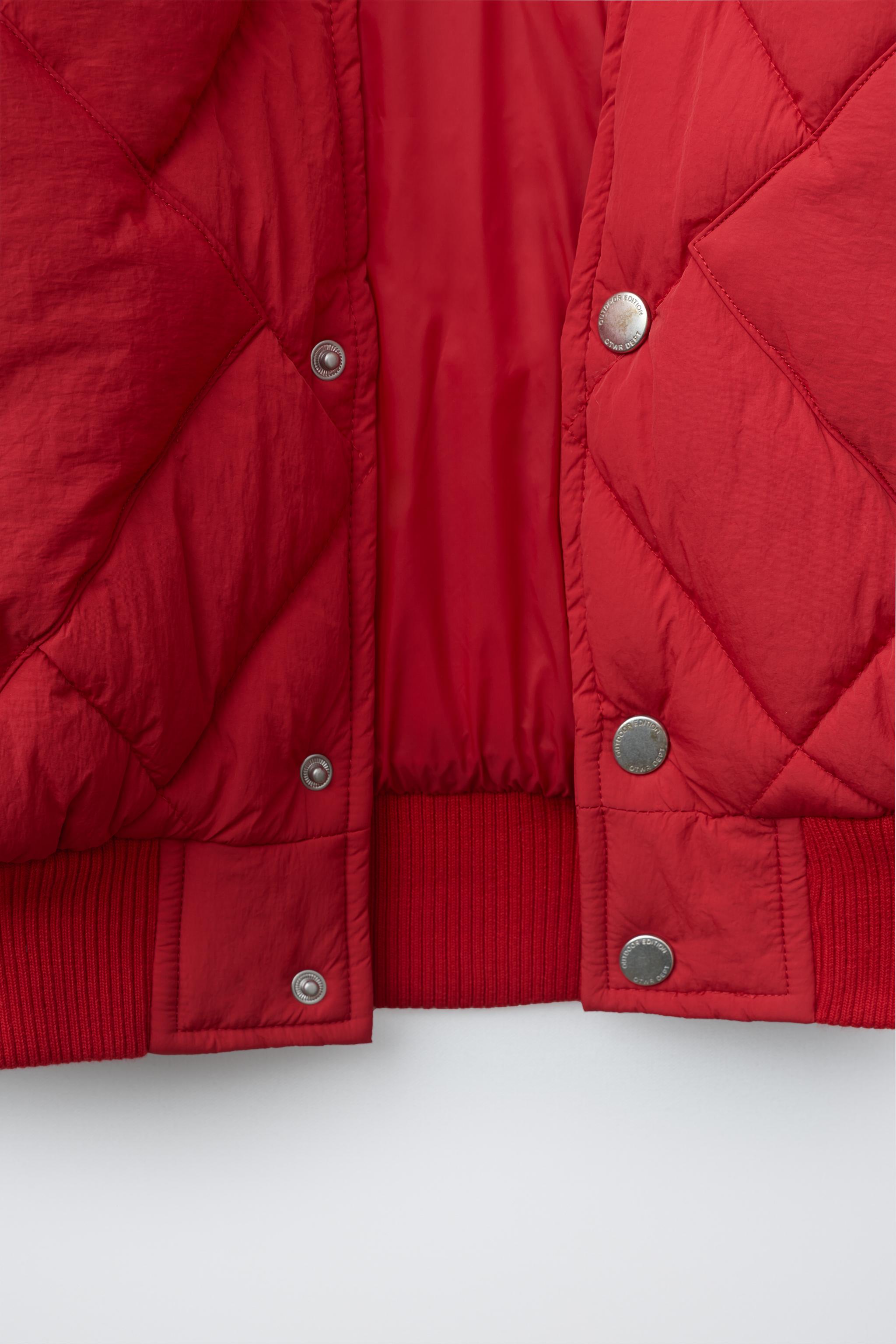 BLOUSON BOMBER MATELASSÉ À PIÈCE