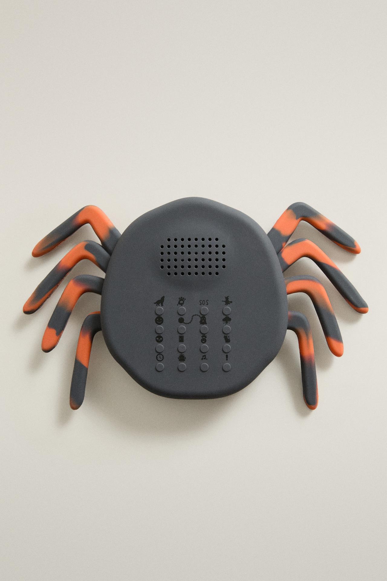 KIDS' HALLOWEEN SPIDER SOUND TOY — Multicoloured