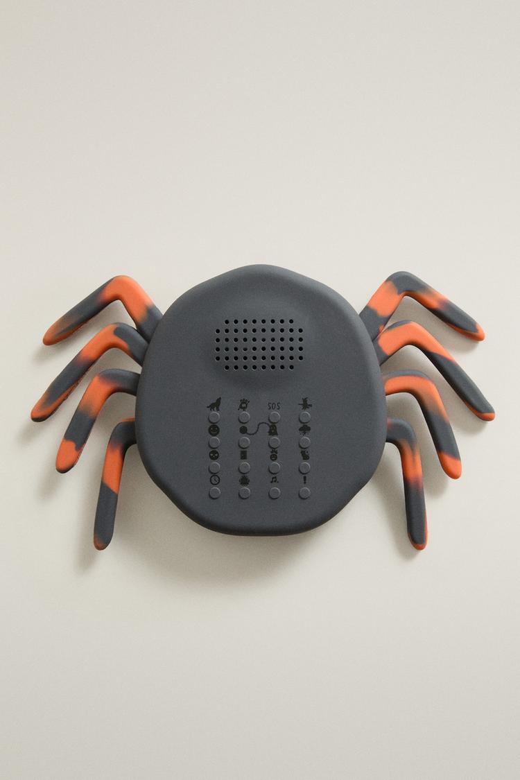 KIDS' HALLOWEEN SPIDER SOUND TOY — Multicoloured