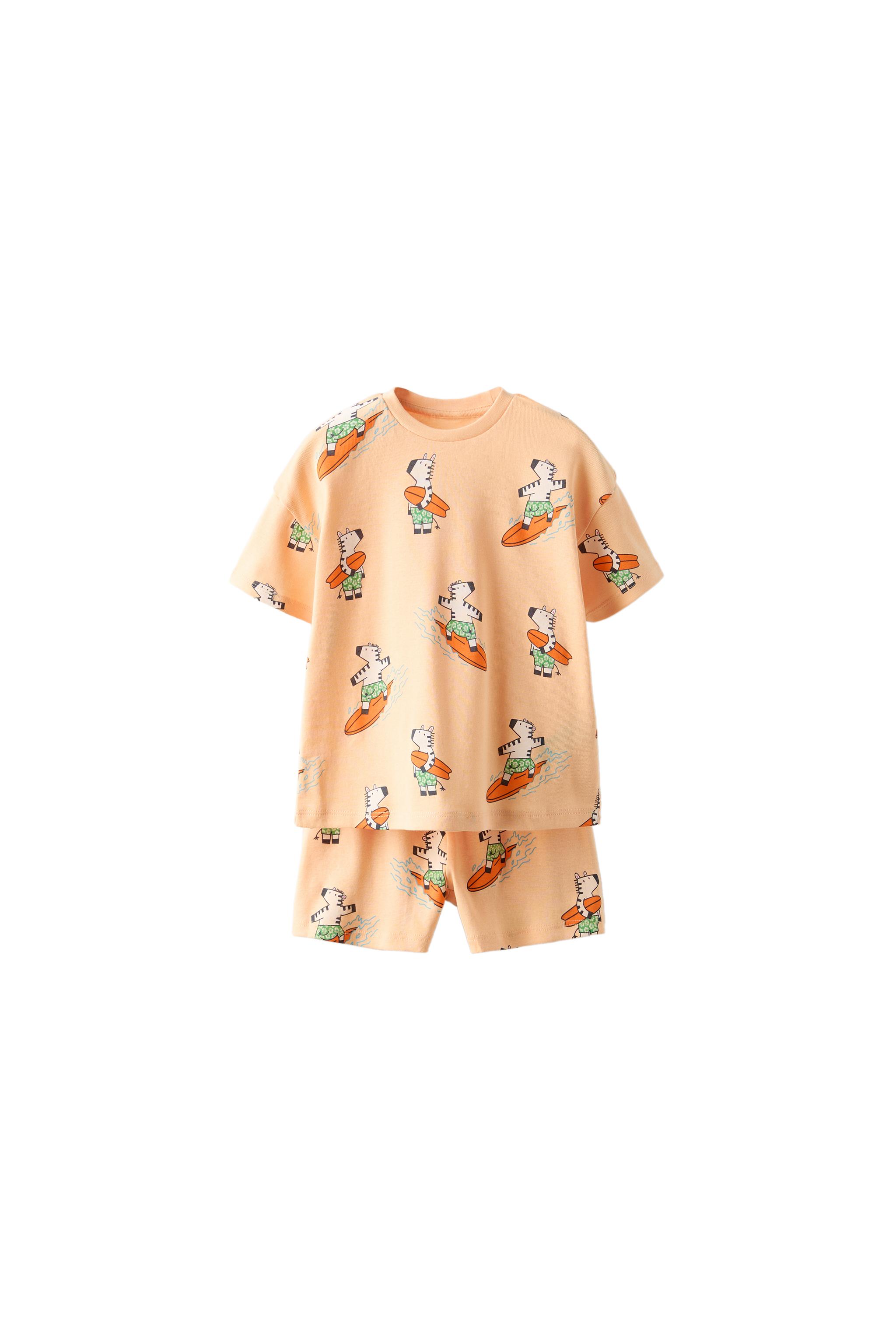 Zara fashion pijamas bebe niña