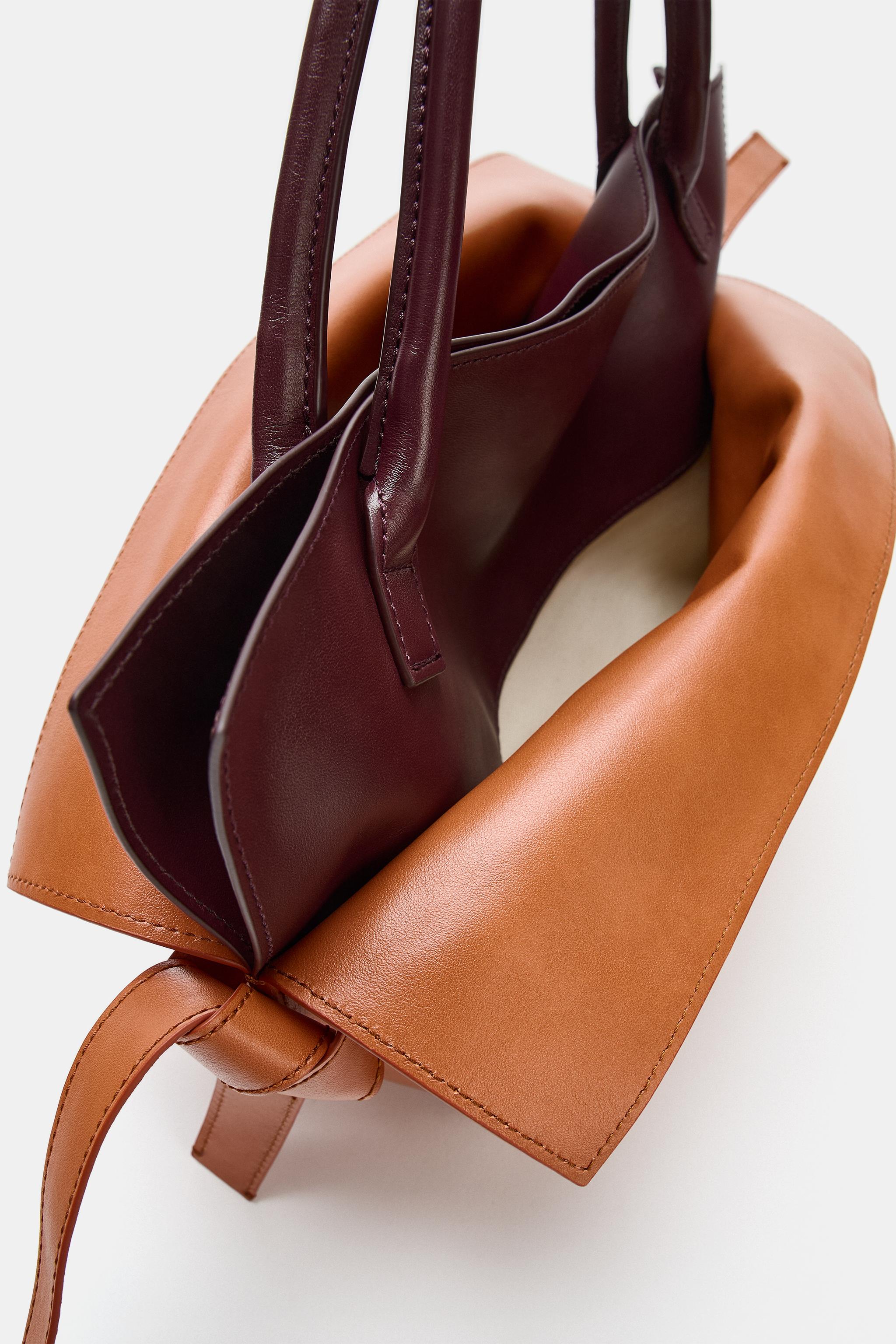 LEATHER FLAP BAG