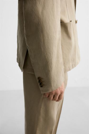 BLAZER DÉLAVÉE COSTUME - Beige de Zara - Image 4