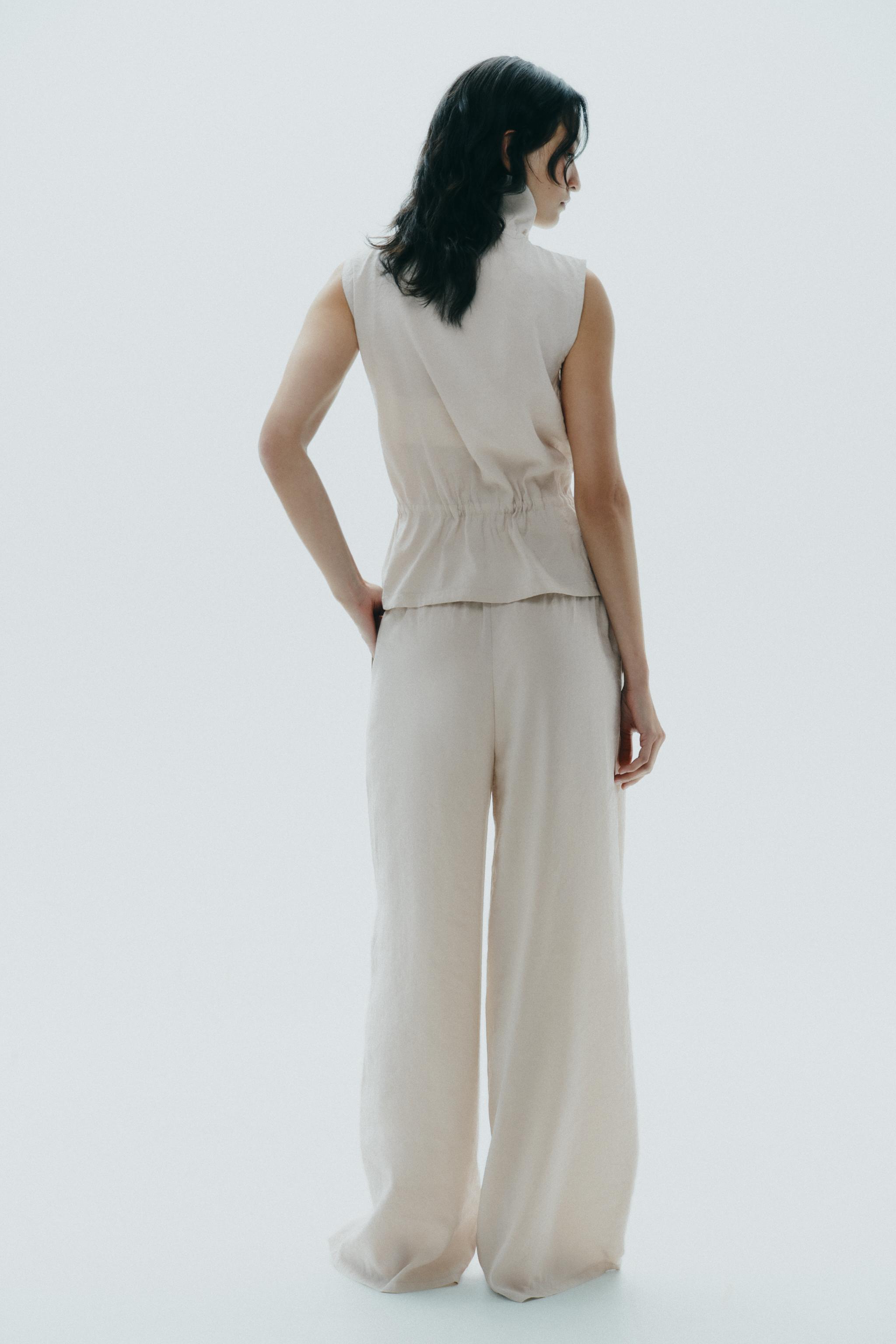 PANTALON FLUIDE PALAZZO