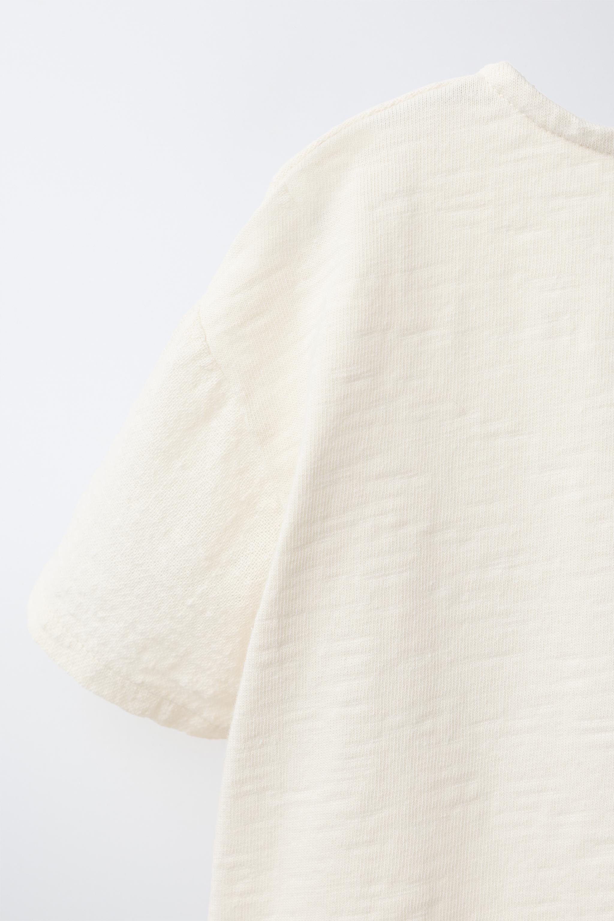 Детские футболки Zara COMBINATION POCKET T-SHIRT — фото 5