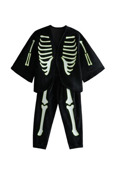 DISFRAZ INFANTIL ESQUELETO HALLOWEEN - Negro de Zara