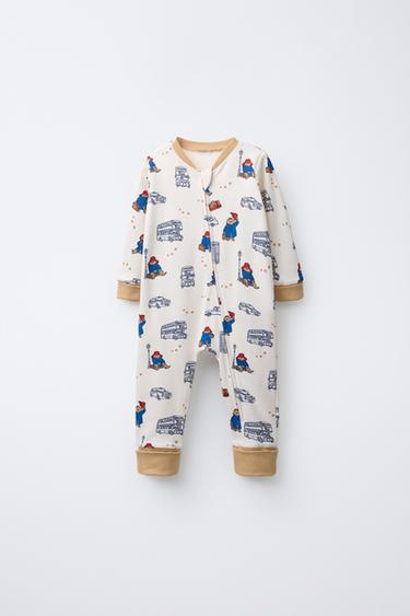 PADDINGTON ™ CONVERTIBLE FOOT SLEEPSUIT - Ecru by Zara - Image 2