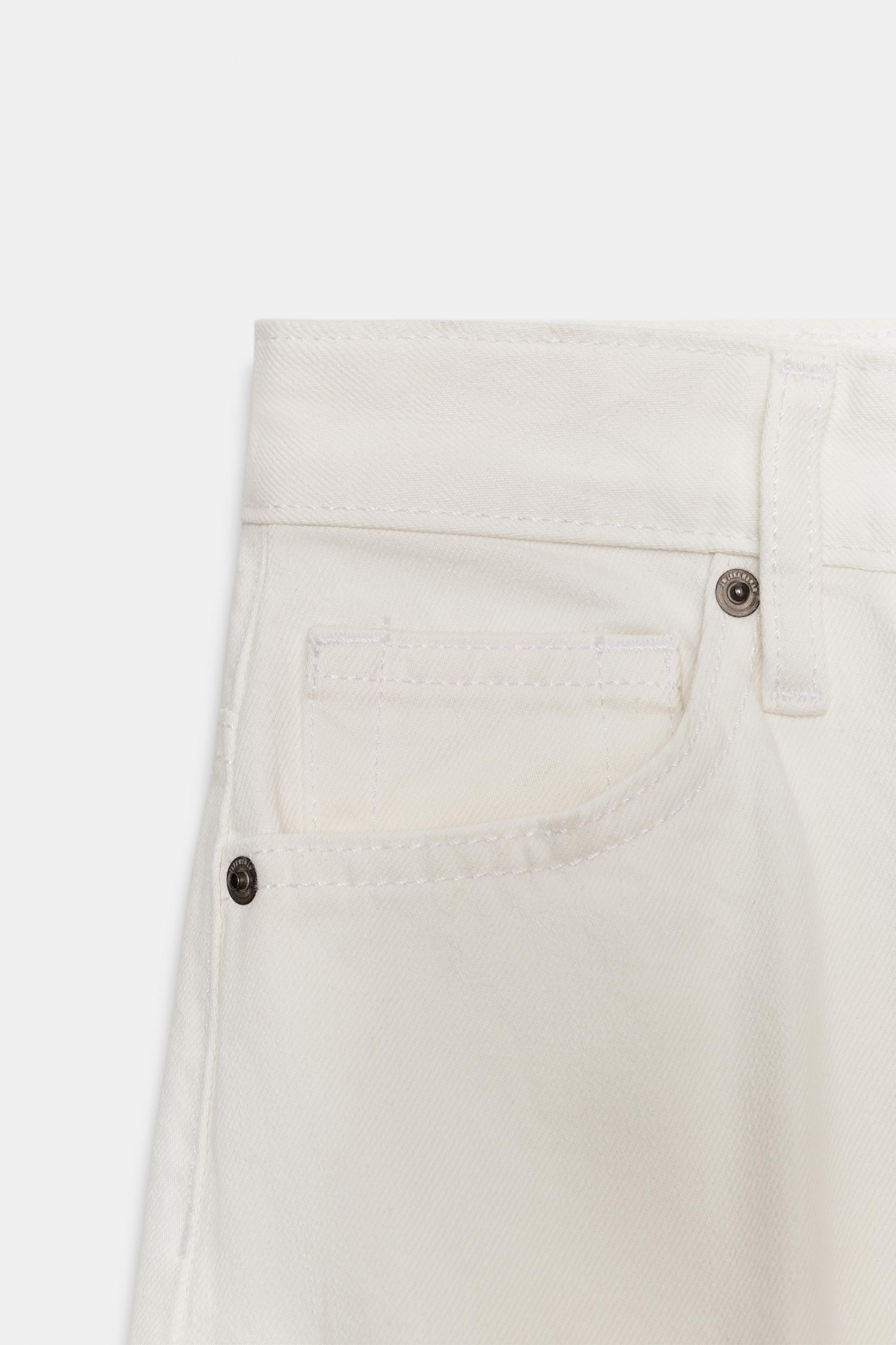 Женские джинсы Zara ZW COLLECTION BARREL HIGH WAIST JEANS — фото 7