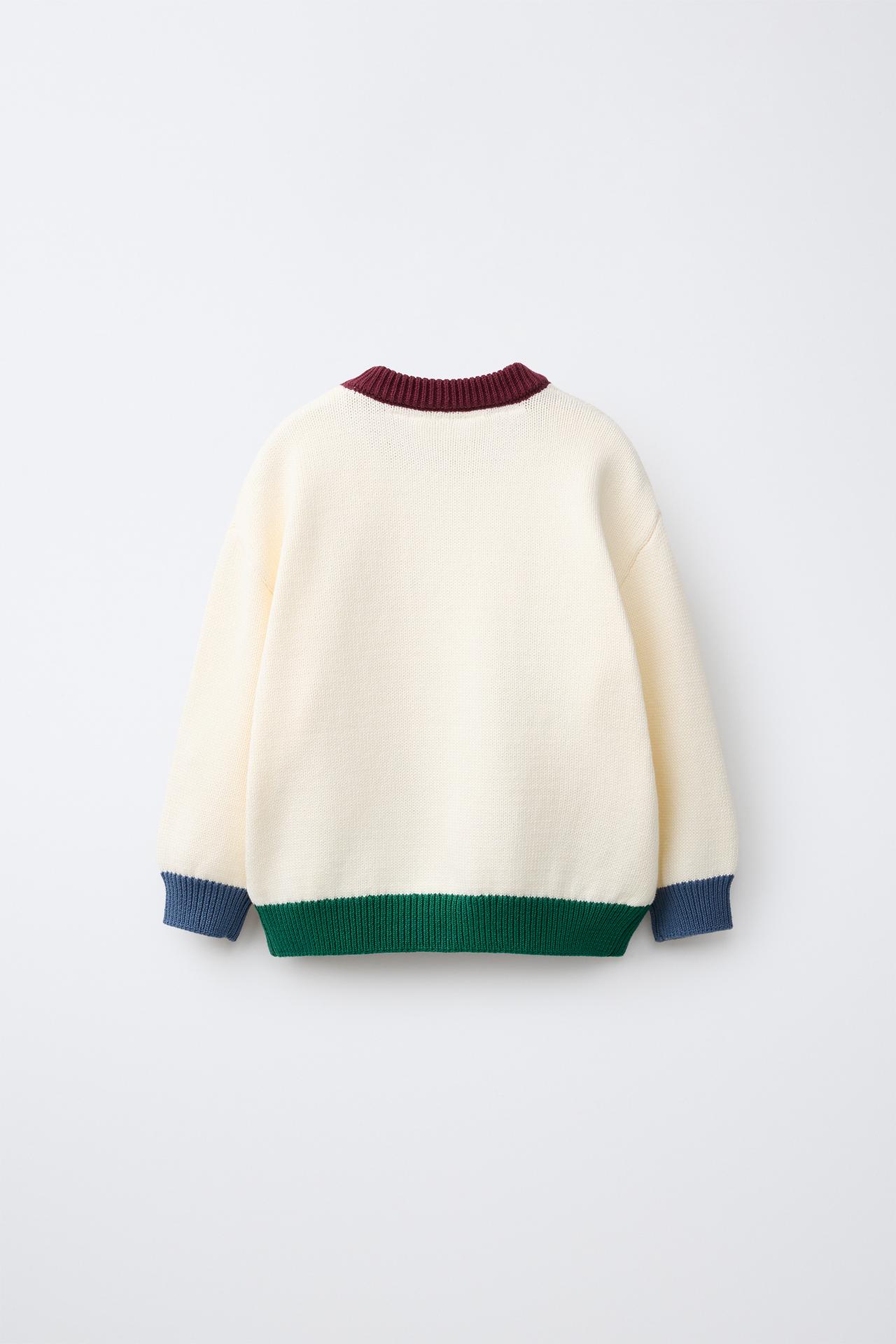 MICKEY MOUSE © DISNEY EMBROIDERED KNIT POLO — Ecru