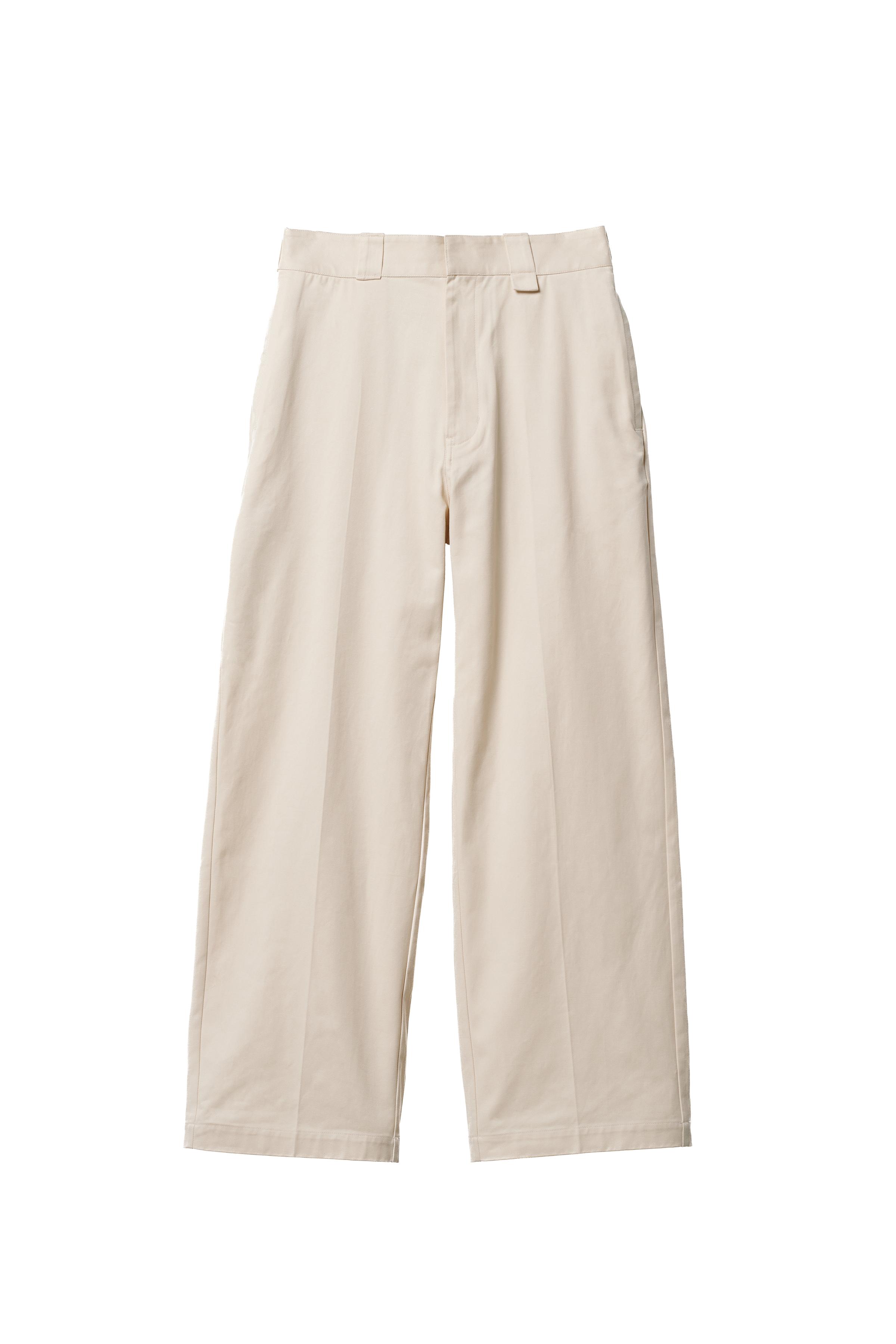 WILLY CHAVARRIA X ZARA ワイドレッグチノパンツ - ウォッシュブルー