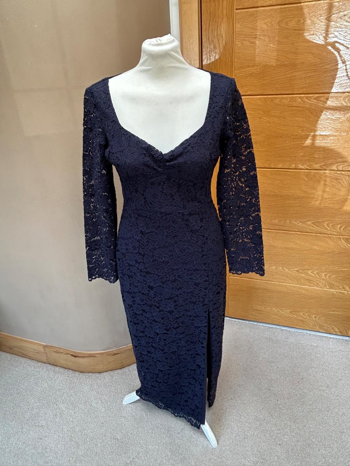 LACE MIDI DRESS