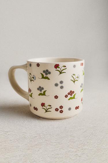 KIDS' FLORAL MUG - Multicoloured by Zara