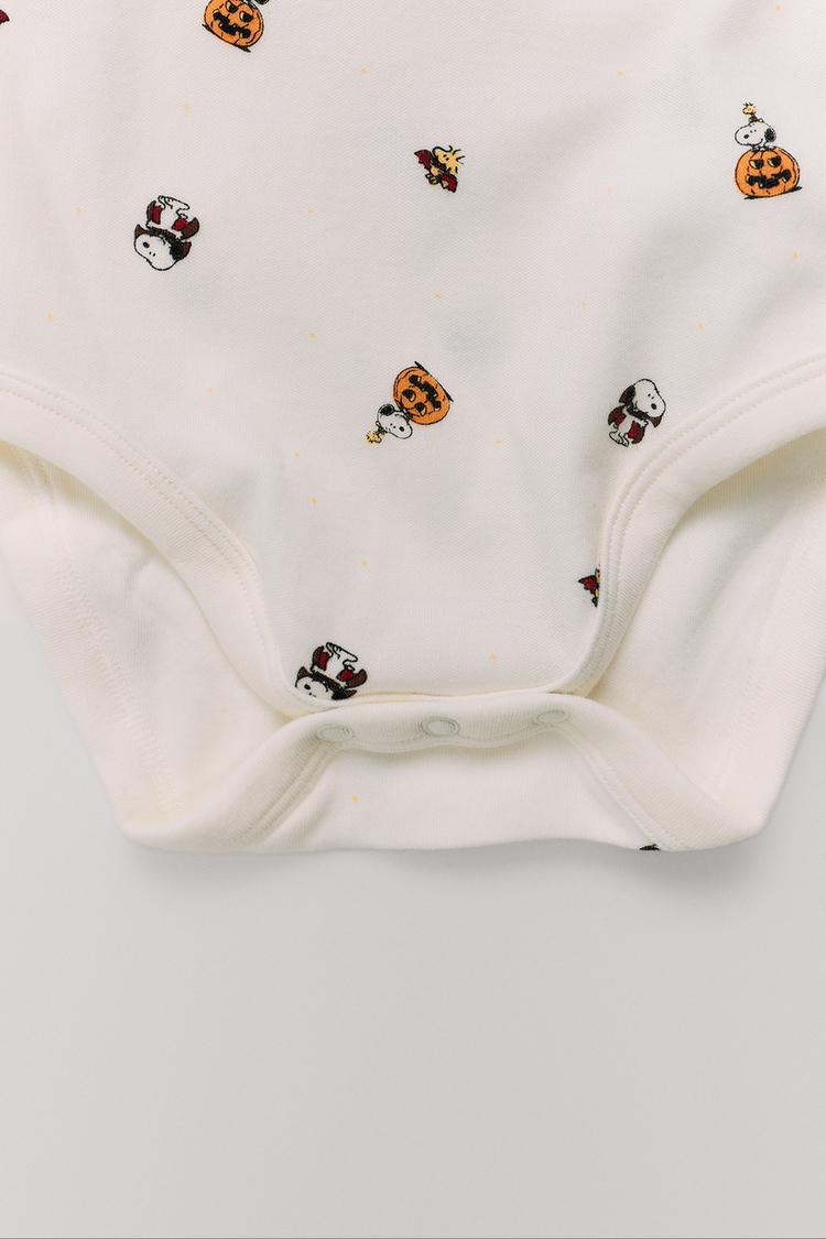 Pack tres bodies estampado snoopy peanuts disfraz