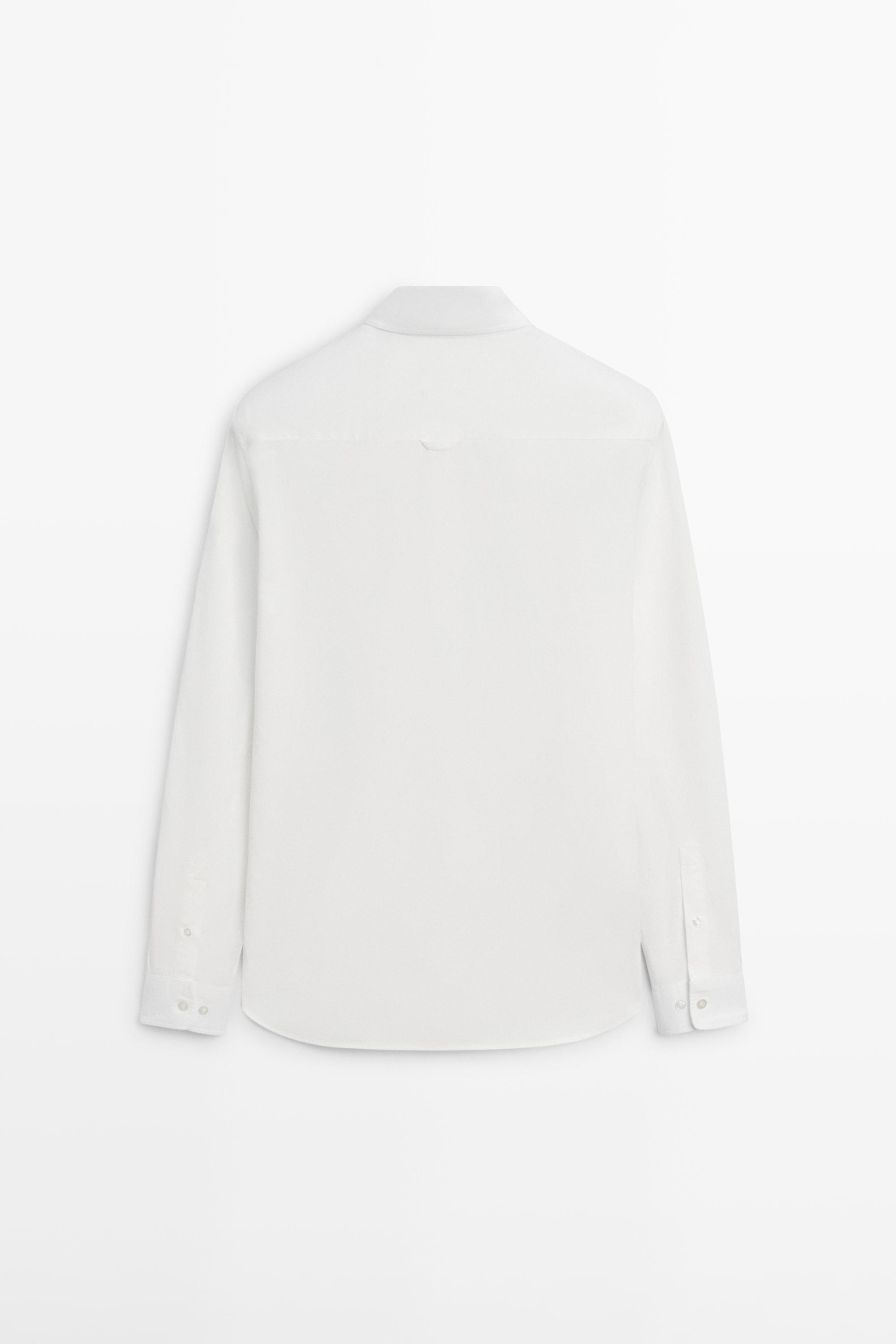 Regular fit 100% cotton shirt