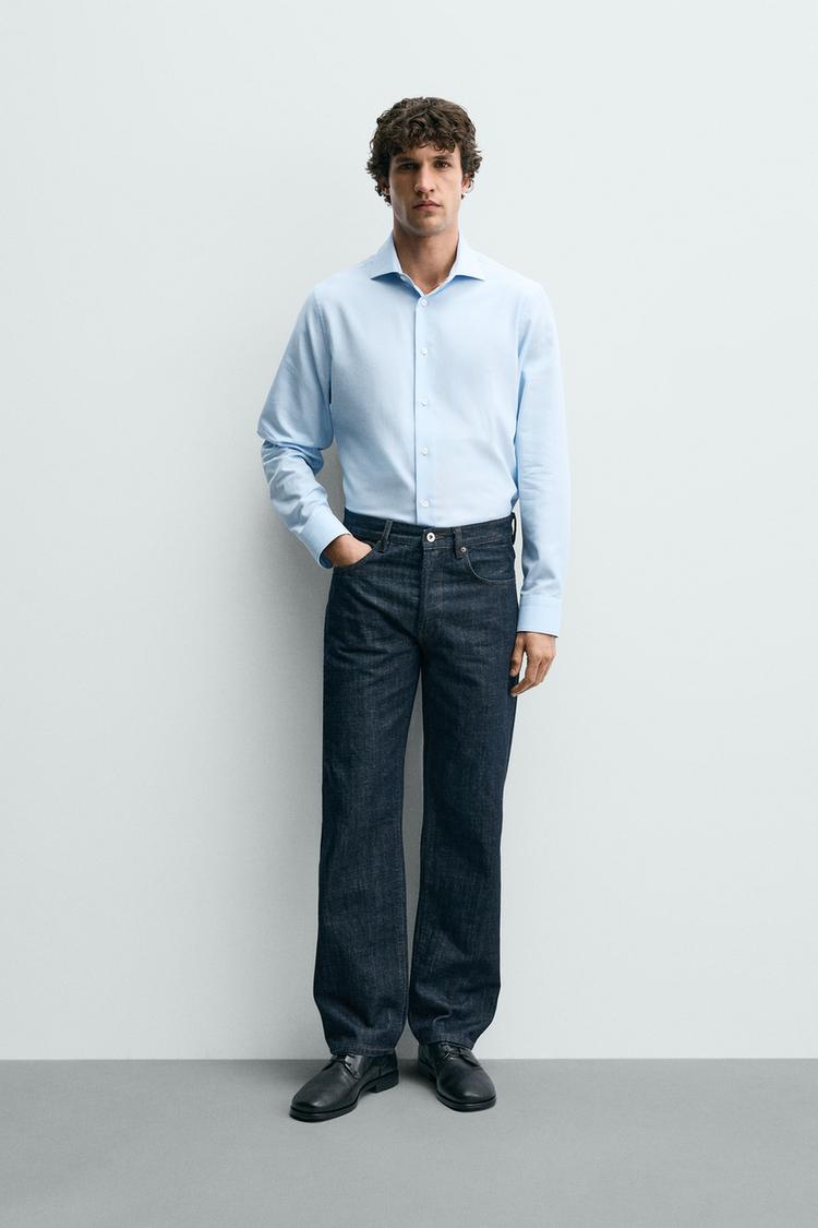 DOKULU REGULAR FIT GÖMLEK