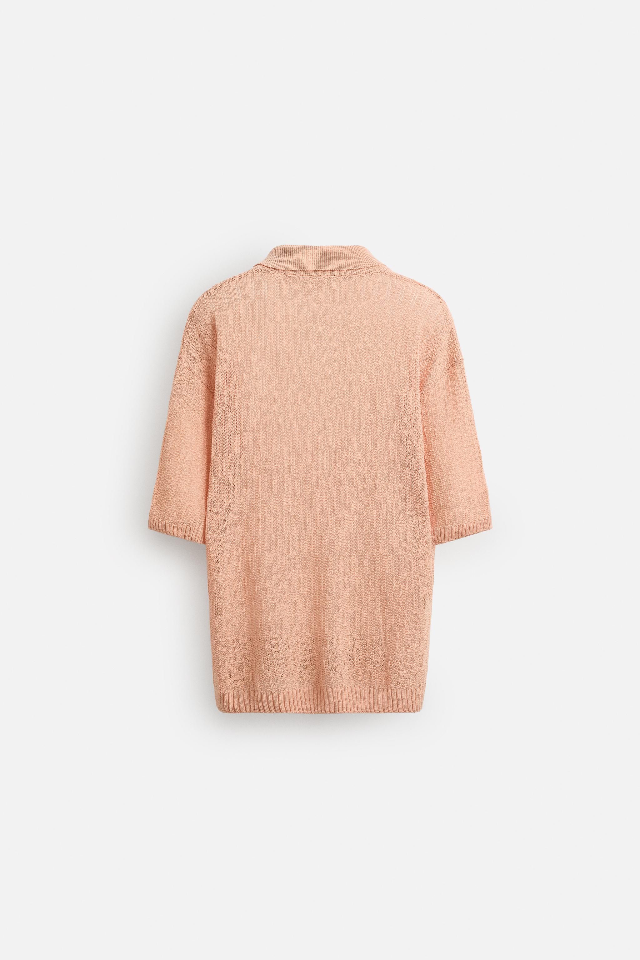 POLO EN MAILLE AJOURÉE