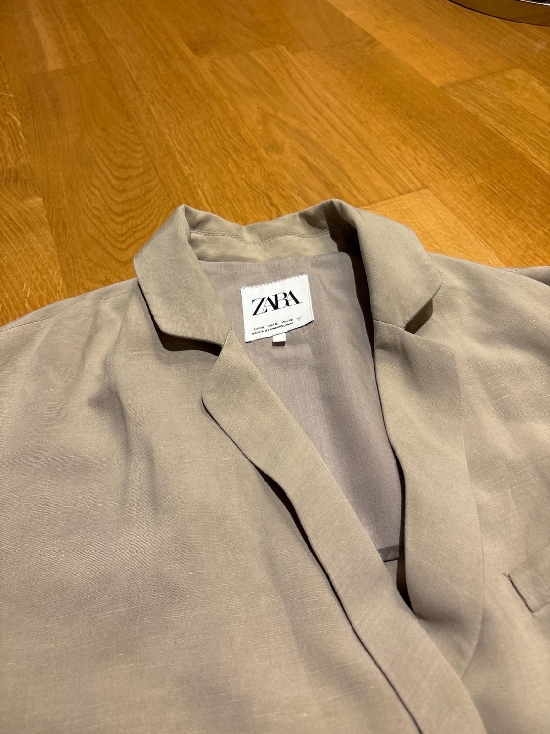 OVERSIZE LINEN BLAZER - Image 2