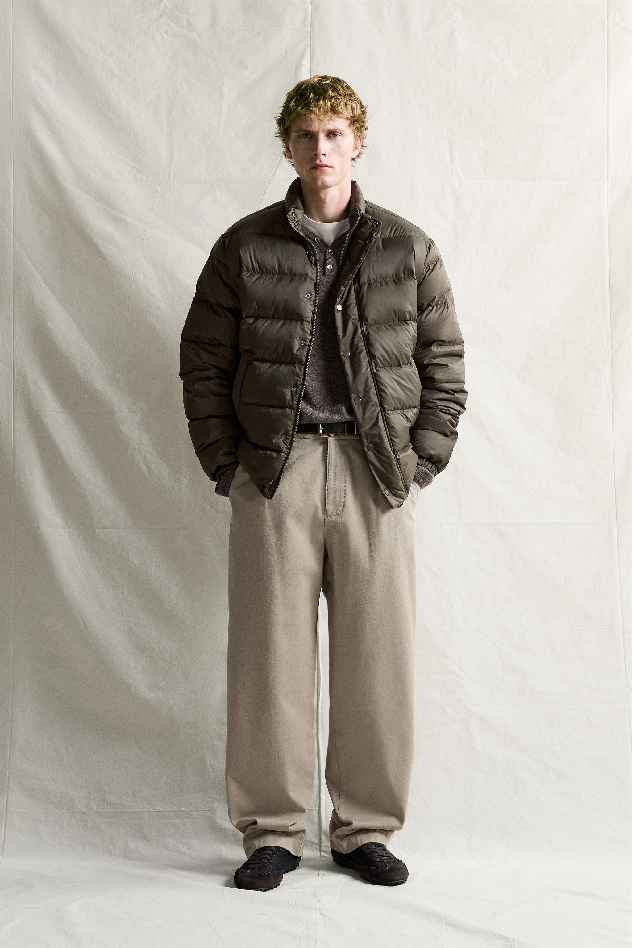 Zara %80 KAZ TÜYÜ - %20 TÜY KARIŞIMLI SU GEÇİRMEZ MONT
