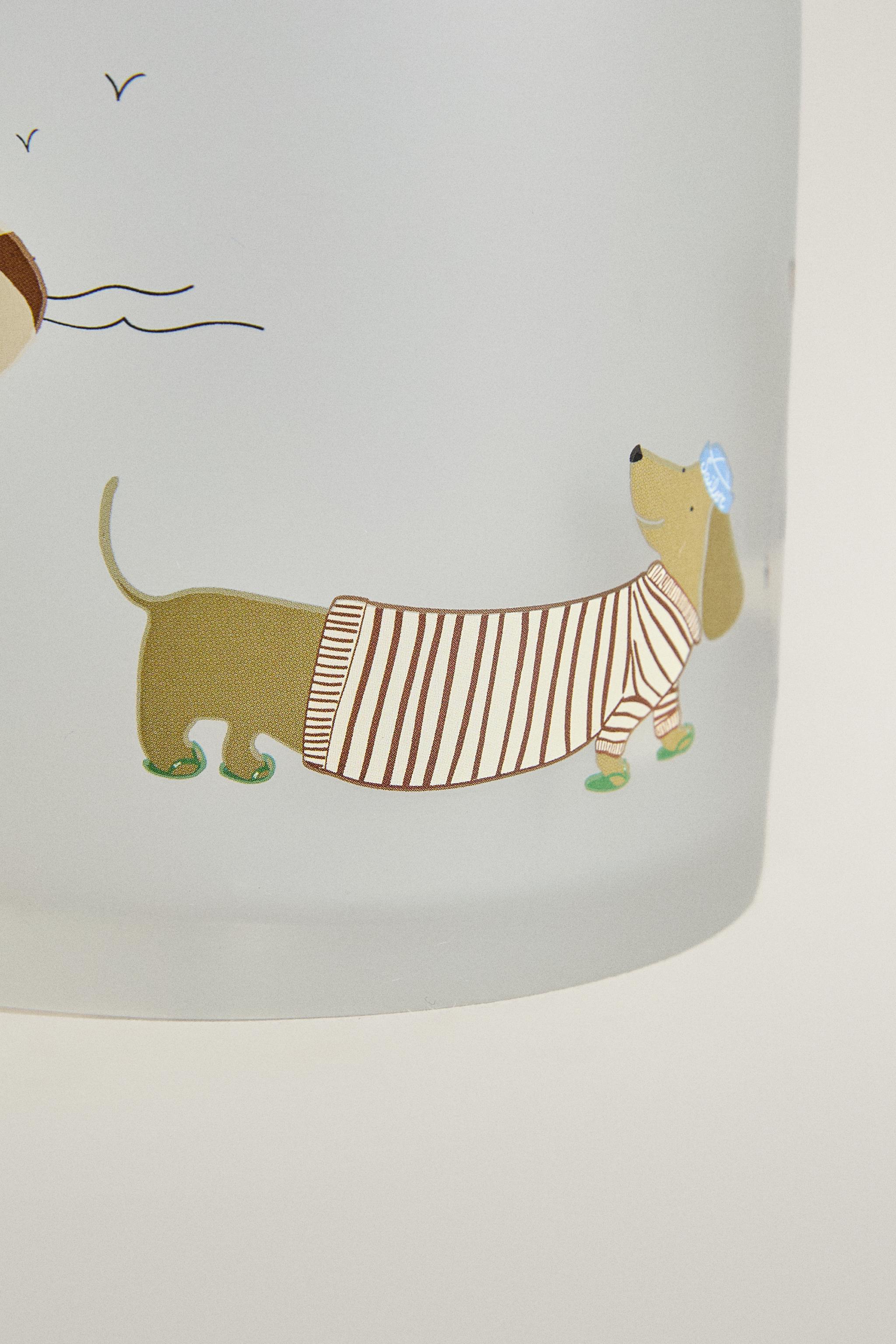 VERRE À DENTS ENFANT CHIENS