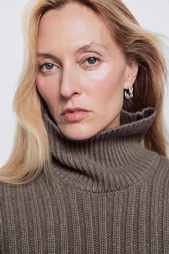 Zara Spiral hoop earrings - Limited Edition - Silver - Image 0