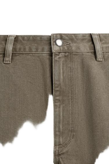 CHINO-JEANS MIT WEITEM SCHLAG - Ocker von Zara