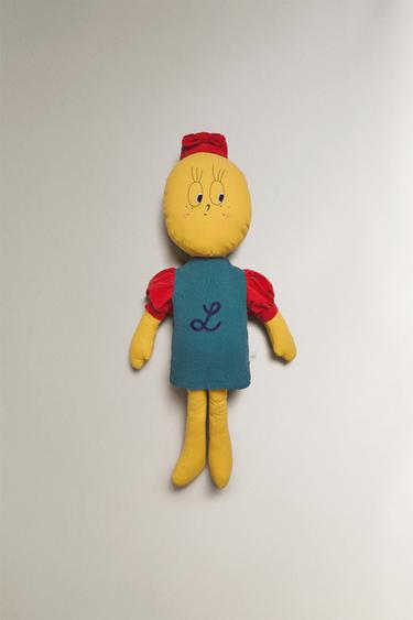 PELUCHE XL ENFANT LIMONCELLA X THE ANIMALS OBSERVATORY - Jaune de Zara - Image 0