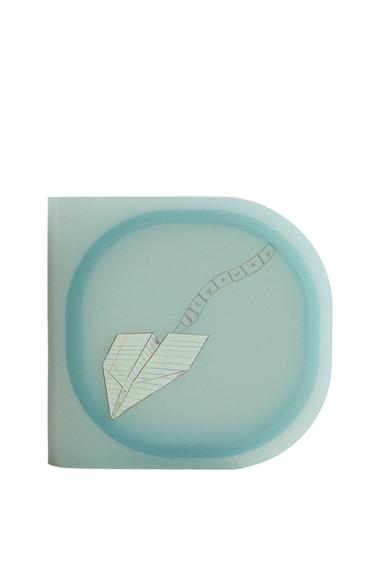 PAPER PLANE SILICONE KIDS' LUNCH BOX - Blue by Zara