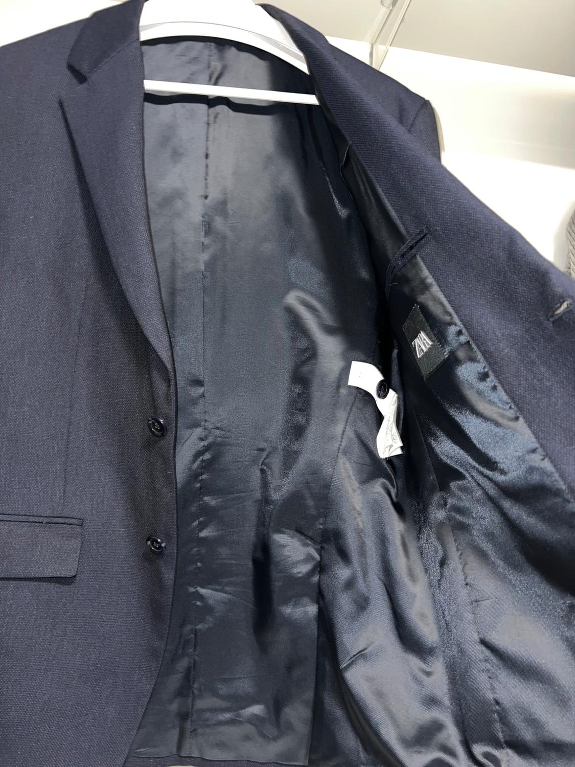BIRD’S-EYE SUIT BLAZER - Image 4