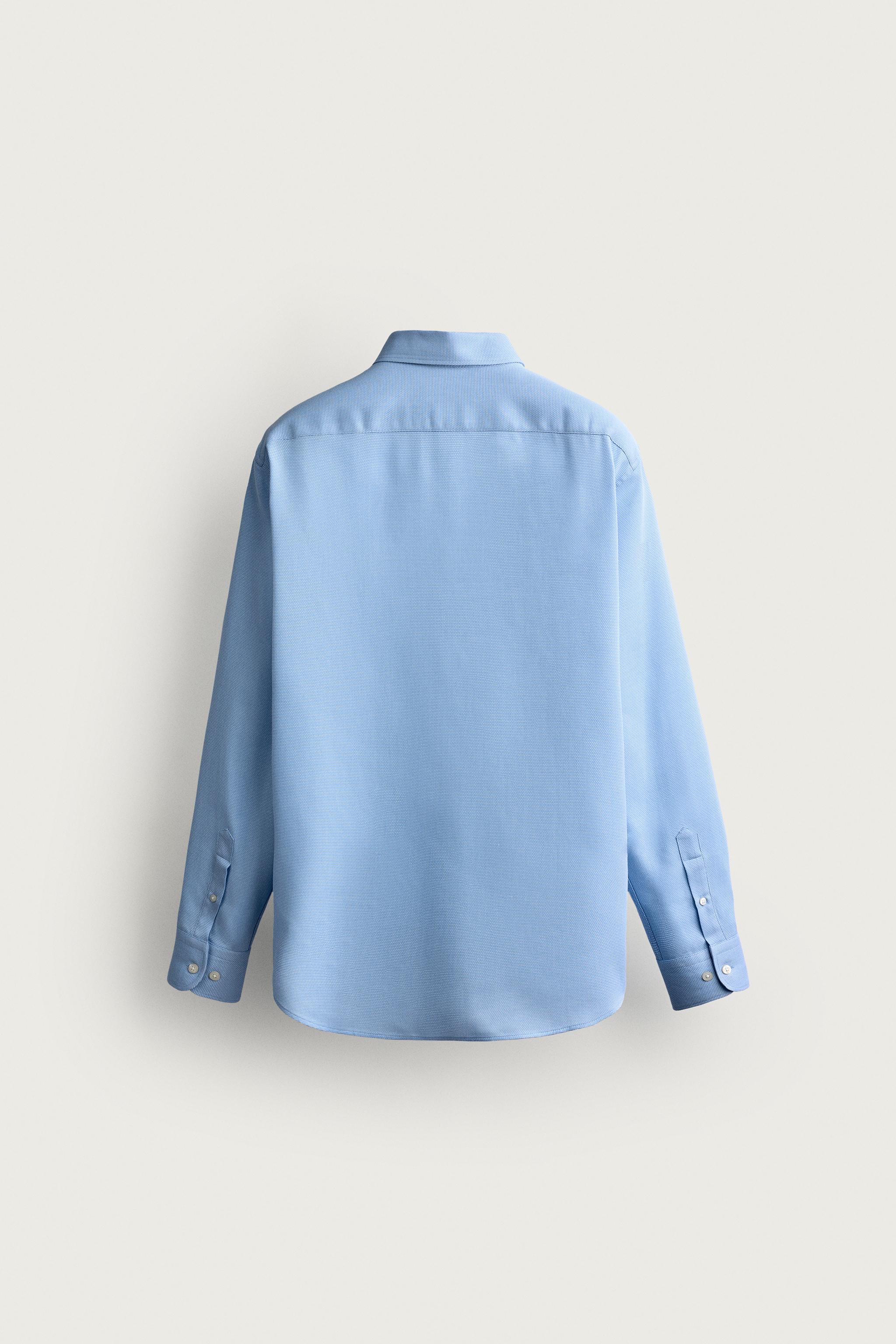 EASY CARE TEXTURED SHIRT — 981