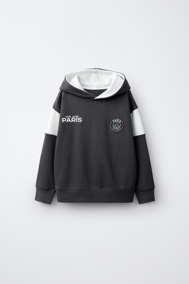 Zara SWEATER MAJICA S KAPULJAČOM PSG ® – Siva