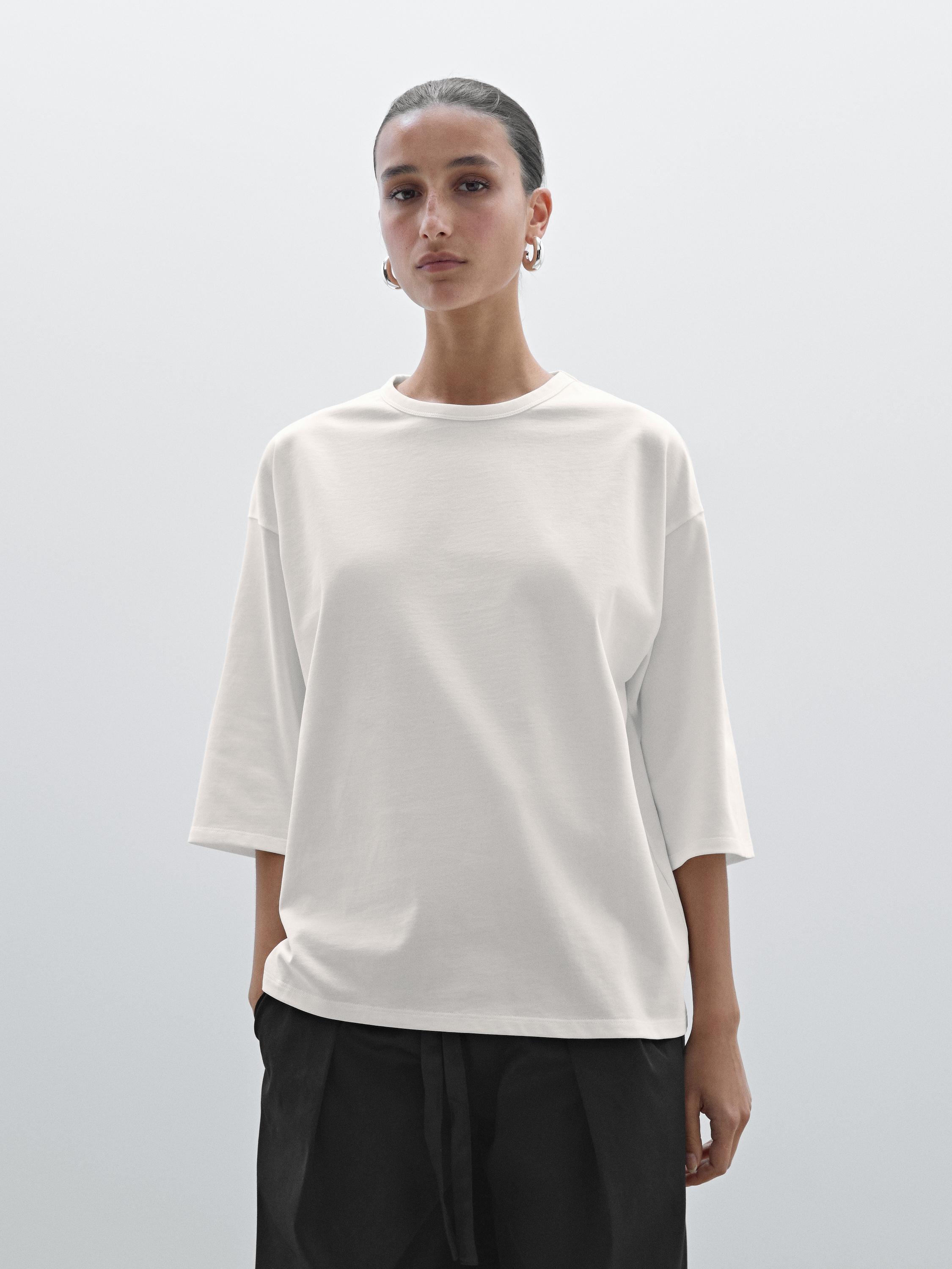人気海外ブランドアイテム｜ファッション通販 Oversize heavy weight T-shirt - White | ZARA United States トップス