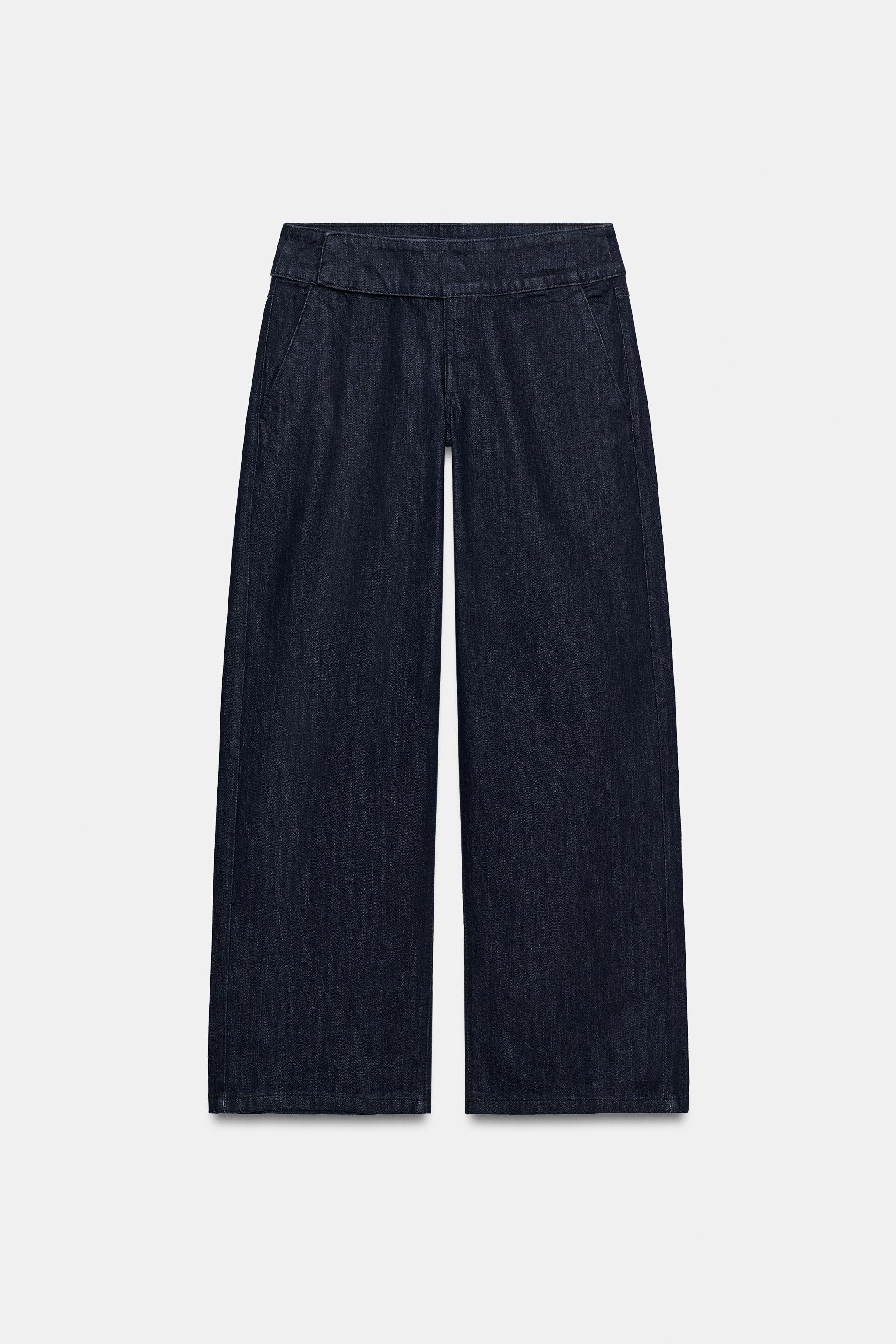 Z1975 LOW RISE WIDE LEG JEANS
